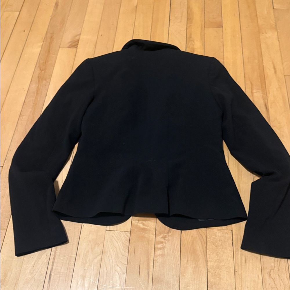 Candie's Black Women's Tailored Blazer Jacket - Picture 6 of 6